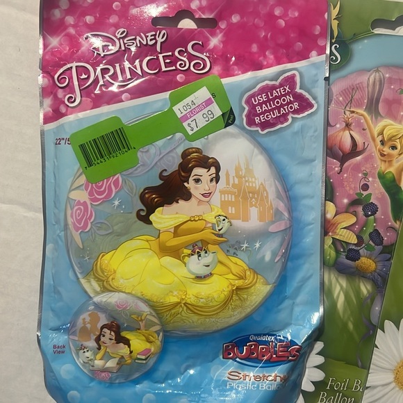 Lot of 5 Disney Helium Balloons *NEW IN PACKAGE* - Picture 2 of 7